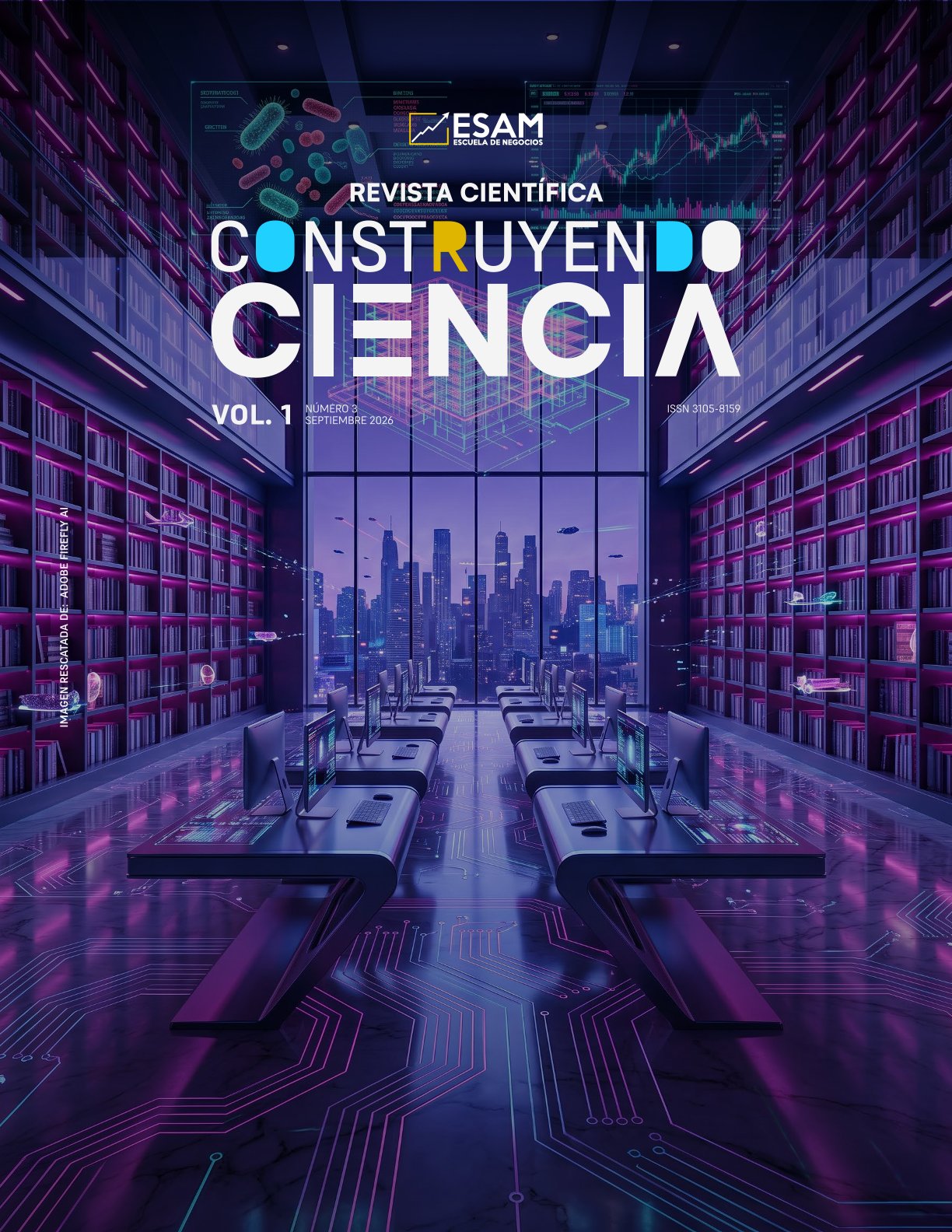 Portada de Revista Construyendo Ciencia · Vol. 1 · N.º 3